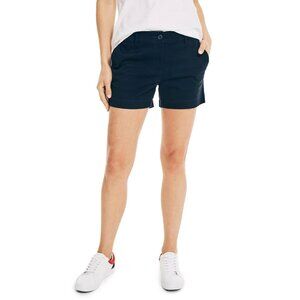 Nautica 4" Stretch Twill Short, Navy Seas, Size 10, NWT